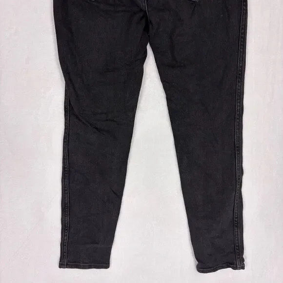 Madewell Black The 10" High Rise Skinny Jeans 27P - Picture 9 of 12